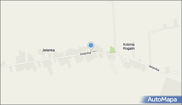 Jelanka, Jelanka, mapa Jelanka