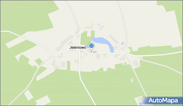 Jeleniowo, Jeleniowo, mapa Jeleniowo