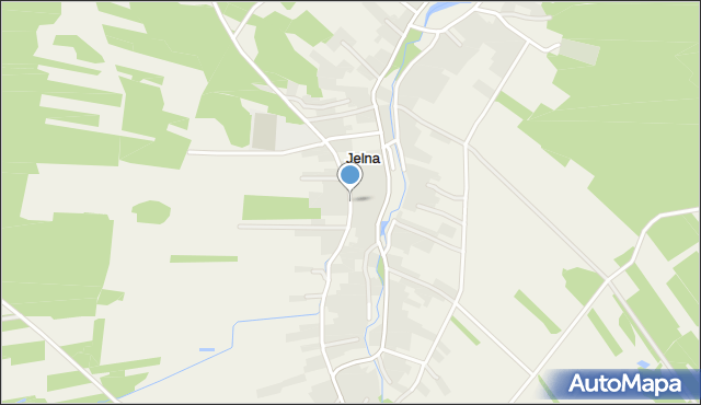 Jelna gmina Nowa Sarzyna, Jelna, mapa Jelna gmina Nowa Sarzyna