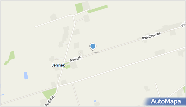 Jeninek, Jeninek, mapa Jeninek