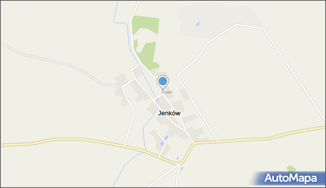 Jenków, Jenków, mapa Jenków