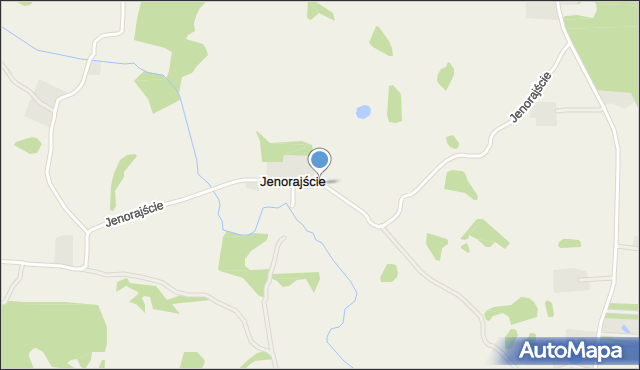 Jenorajście, Jenorajście, mapa Jenorajście