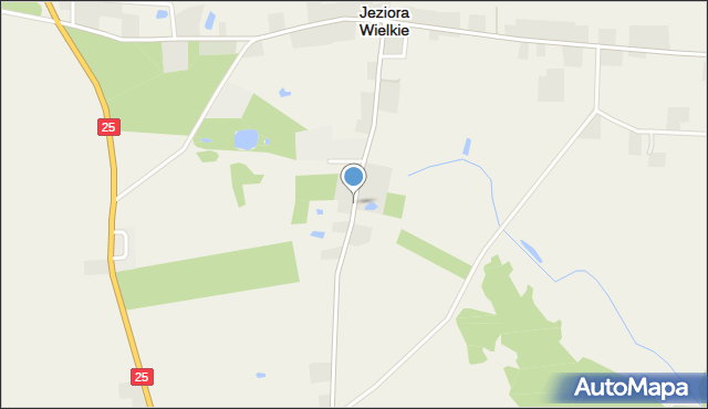 Jeziora Wielkie, Jeziora Wielkie, mapa Jeziora Wielkie