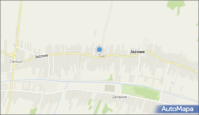 Jeżowe, Jeżowe, mapa Jeżowe