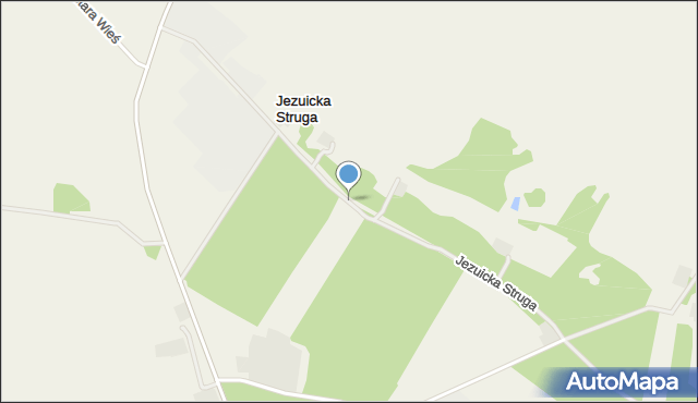 Jezuicka Struga, Jezuicka Struga, mapa Jezuicka Struga