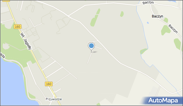 Choszczno, Jodłowa, mapa Choszczno