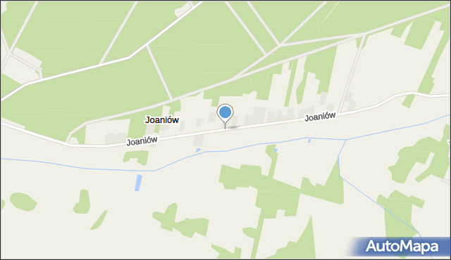 Joaniów, Joaniów, mapa Joaniów