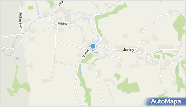 Joniny, Joniny, mapa Joniny