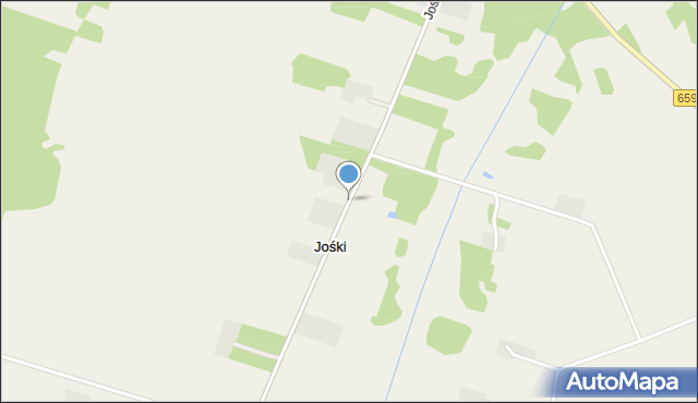 Jośki, Jośki, mapa Jośki