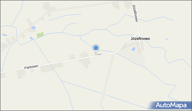 Józefinowo gmina Rogoźno, Józefinowo, mapa Józefinowo gmina Rogoźno
