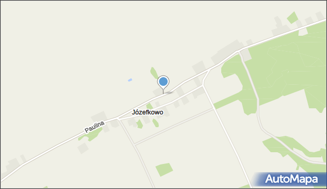 Józefkowo gmina Kcynia, Józefkowo, mapa Józefkowo gmina Kcynia