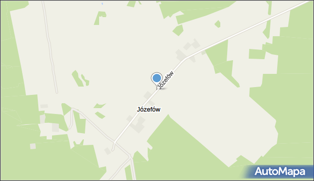 Józefów gmina Dubienka, Józefów, mapa Józefów gmina Dubienka