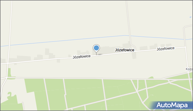 Józefowice gmina Szamocin, Józefowice, mapa Józefowice gmina Szamocin