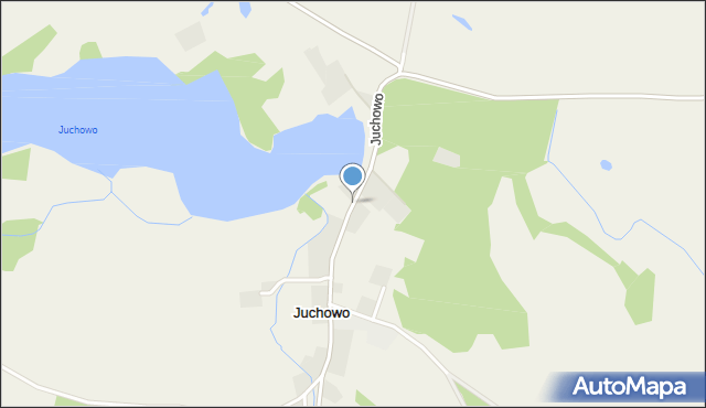 Juchowo, Juchowo, mapa Juchowo
