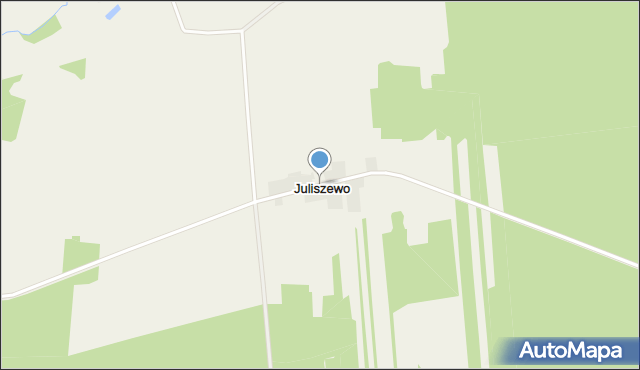 Juliszewo, Juliszewo, mapa Juliszewo