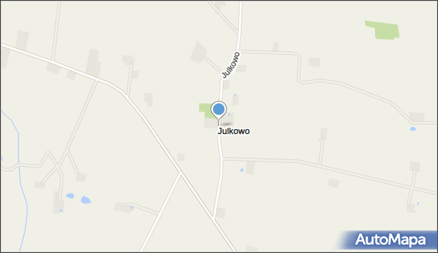 Julkowo, Julkowo, mapa Julkowo