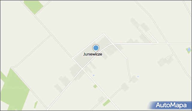 Juniewicze, Juniewicze, mapa Juniewicze