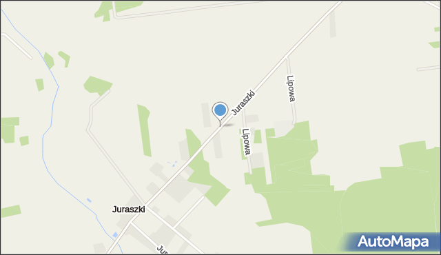 Juraszki, Juraszki, mapa Juraszki