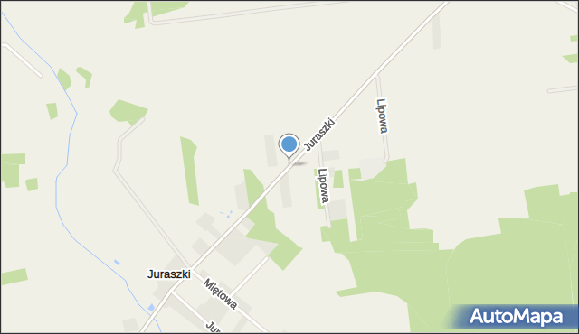 Juraszki, Juraszki, mapa Juraszki