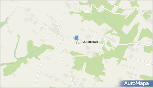 Juraszowa, Juraszowa, mapa Juraszowa