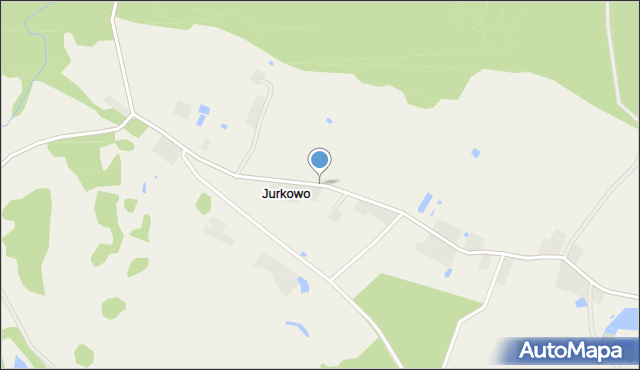 Jurkowo gmina Kruklanki, Jurkowo, mapa Jurkowo gmina Kruklanki