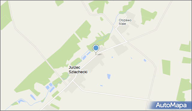 Jurzec Szlachecki, Jurzec Szlachecki, mapa Jurzec Szlachecki