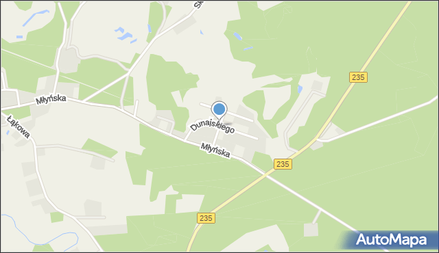 Lipusz, Jutrzenka Trzebiatowskiego Z., ks., mapa Lipusz