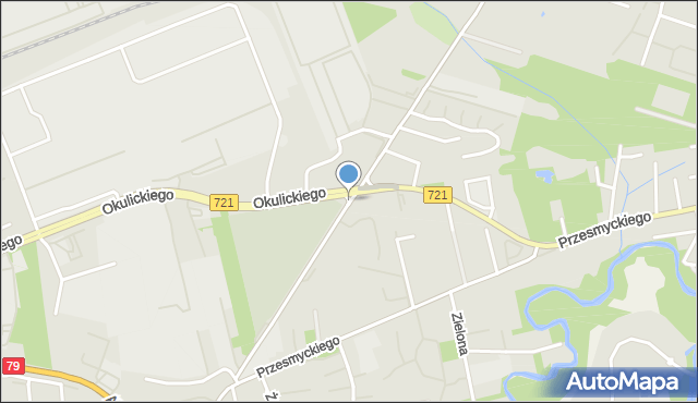 Piaseczno, Julianowska, mapa Piaseczno