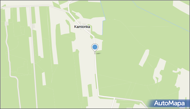 Dukt, Kamionka, mapa Dukt