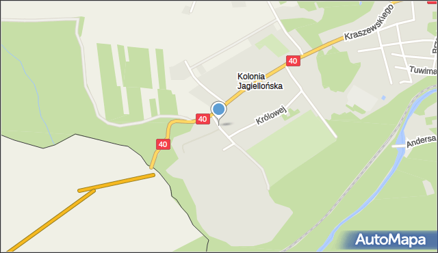 Głuchołazy, Kazimierza Jagiellończyka, mapa Głuchołazy