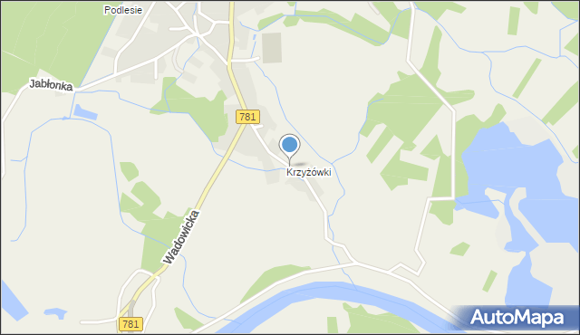 Jankowice gmina Babice, Kadłubka Wincentego, bp., mapa Jankowice gmina Babice