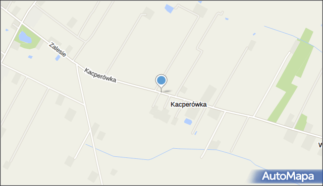 Kacperówka, Kacperówka, mapa Kacperówka