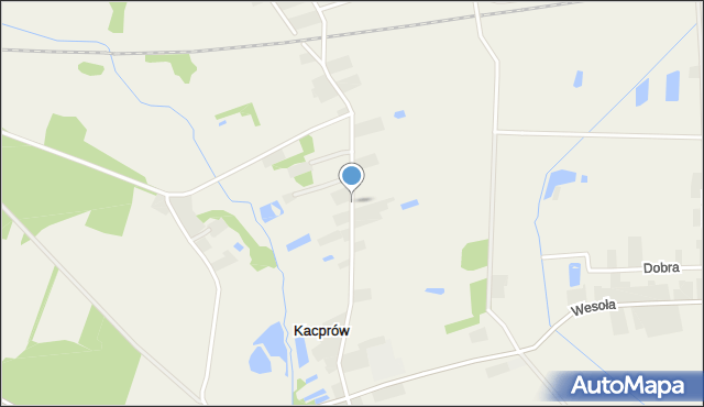 Kacprów, Kacprów, mapa Kacprów