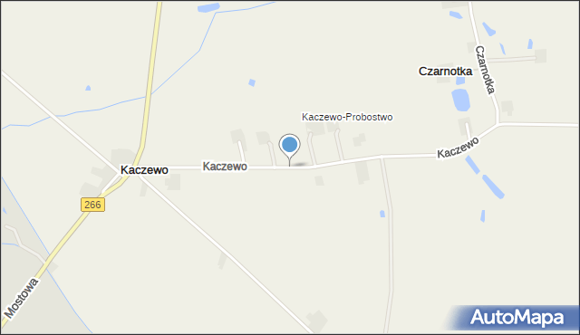 Kaczewo, Kaczewo, mapa Kaczewo