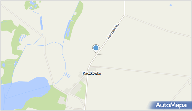 Kaczkówko, Kaczkówko, mapa Kaczkówko