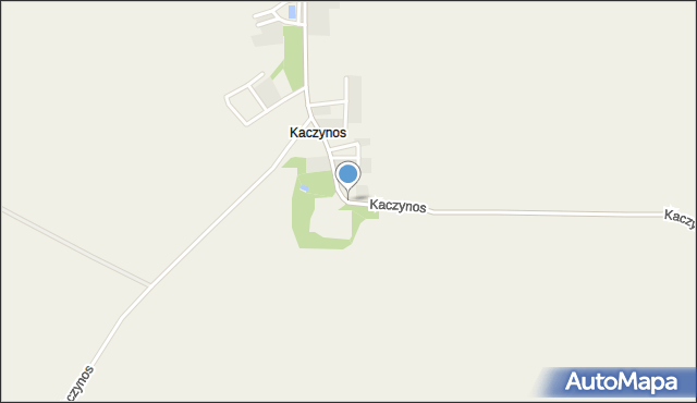 Kaczynos, Kaczynos, mapa Kaczynos