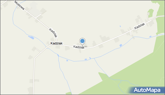 Kadziak, Kadziak, mapa Kadziak