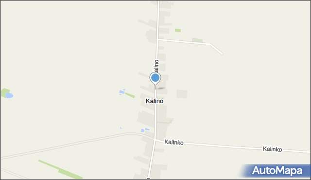 Kalino, Kalino, mapa Kalino