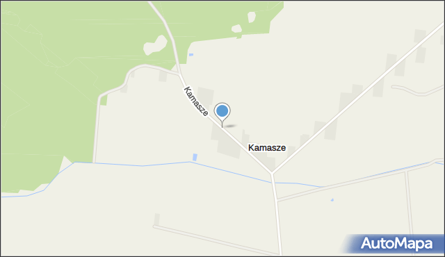 Kamasze, Kamasze, mapa Kamasze