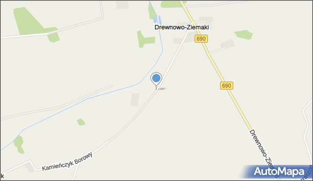 Kamieńczyk Borowy, Kamieńczyk Borowy, mapa Kamieńczyk Borowy