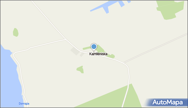 Kamieniska, Kamieniska, mapa Kamieniska