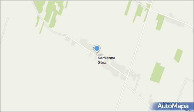 Kamienna Góra gmina Bodzentyn, Kamienna Góra, mapa Kamienna Góra gmina Bodzentyn