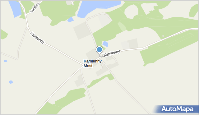 Kamienny Most, Kamienny Most, mapa Kamienny Most