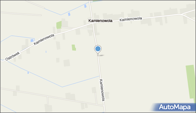 Kamienowola, Kamienowola, mapa Kamienowola