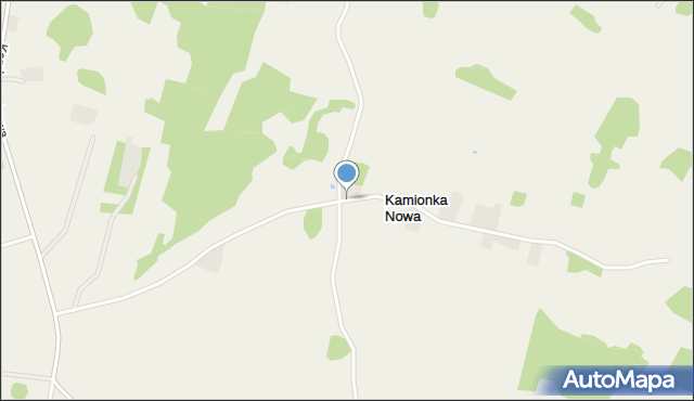Kamionka Nowa, Kamionka Nowa, mapa Kamionka Nowa