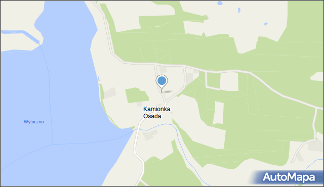 Kamionka Osada, Kamionka Osada, mapa Kamionka Osada