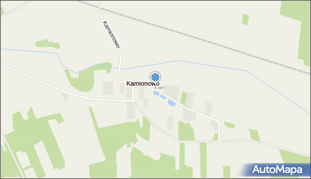 Kamionowo, Kamionowo, mapa Kamionowo