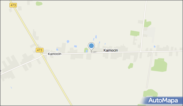 Kamocin, Kamocin, mapa Kamocin