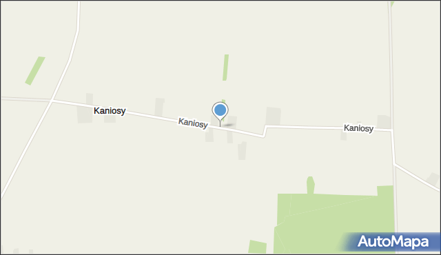 Kaniosy, Kaniosy, mapa Kaniosy