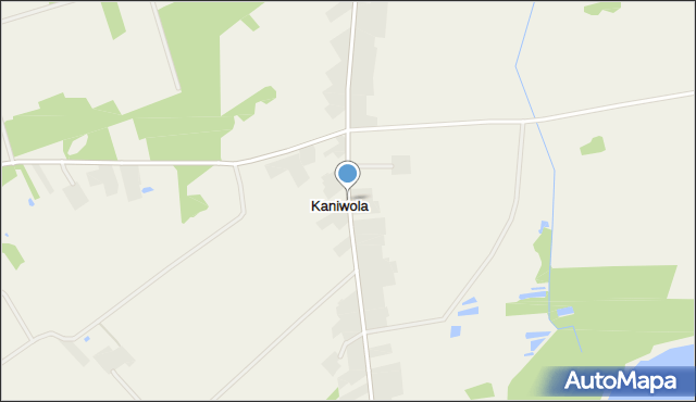 Kaniwola, Kaniwola, mapa Kaniwola